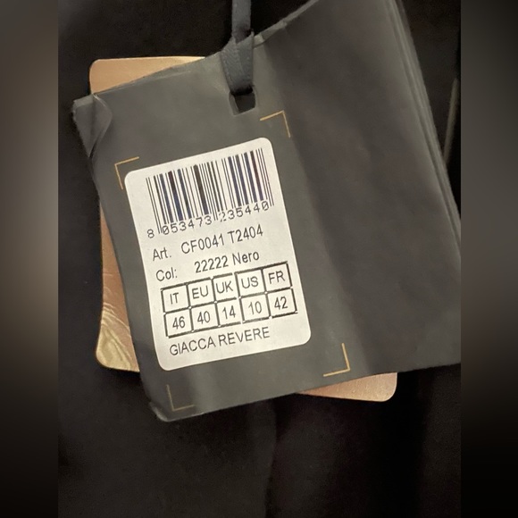 NWT - Fitted Black Liu Jo Blazer - Picture 7 of 9